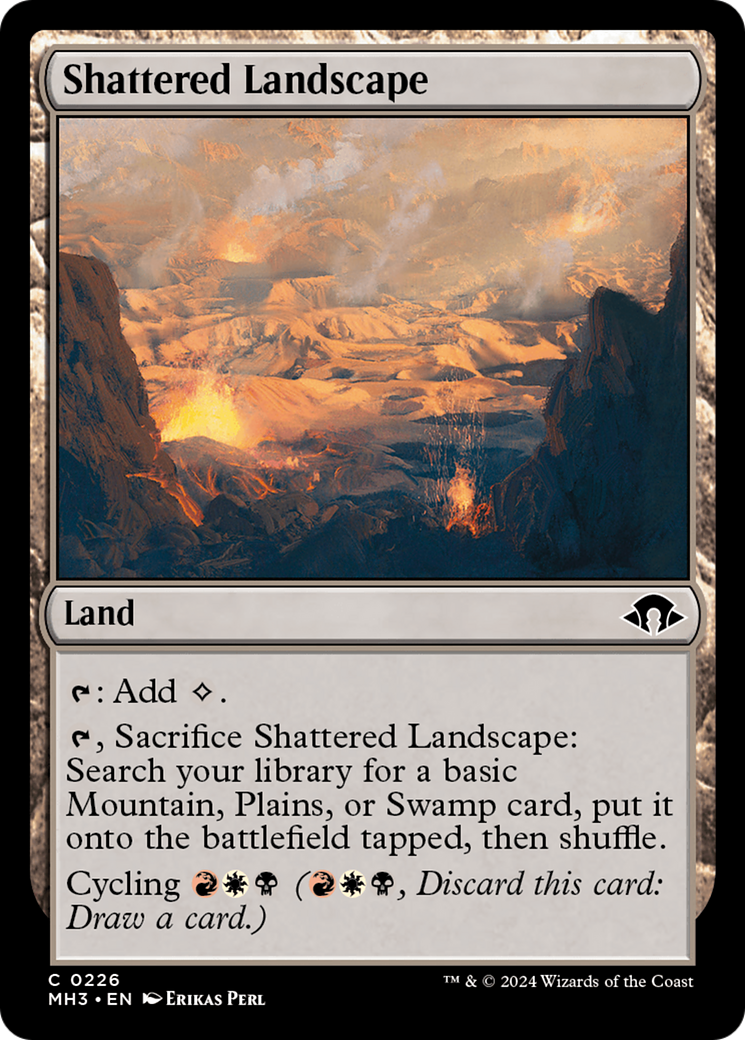 Shattered Landscape [Modern Horizons 3] | Tables and Towers