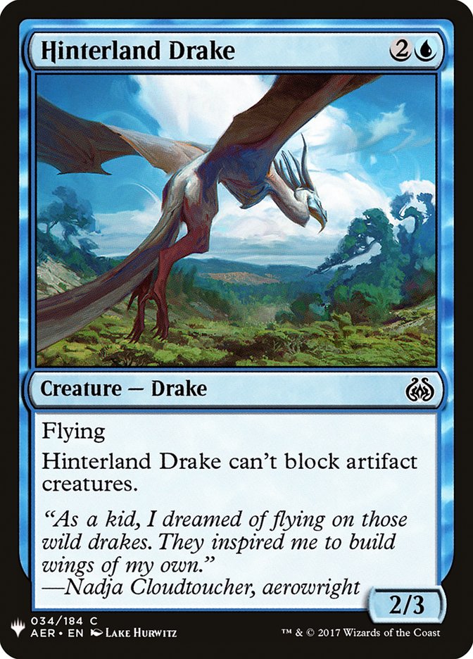 Hinterland Drake [Mystery Booster] | Tables and Towers