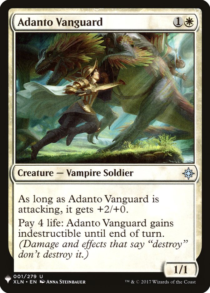 Adanto Vanguard [Mystery Booster] | Tables and Towers