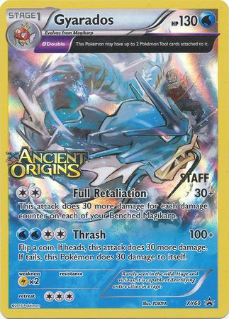 Gyarados (XY60) (Staff) [XY: Black Star Promos] | Tables and Towers