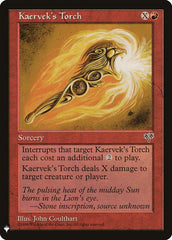 Kaervek's Torch [Mystery Booster] | Tables and Towers