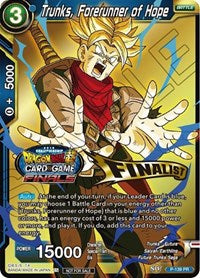 Trunks, Forerunner of Hope (Championship Final 2019) (Finalist) (P-139) [Tournament Promotion Cards] | Tables and Towers