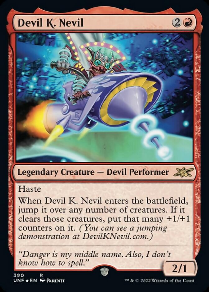 Devil K. Nevil (Galaxy Foil) [Unfinity] | Tables and Towers