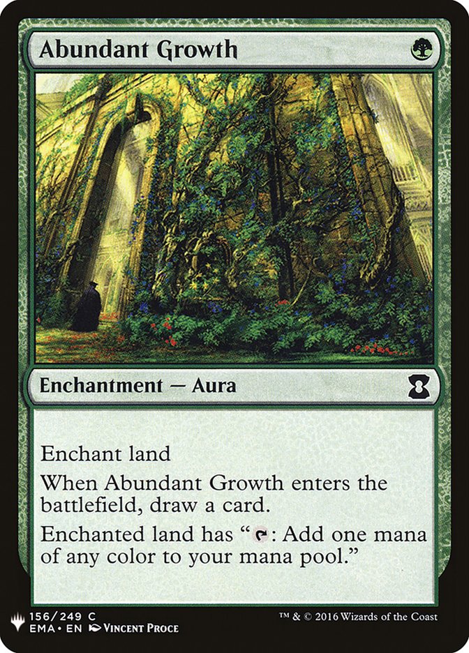 Abundant Growth [Mystery Booster] | Tables and Towers