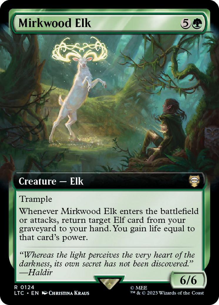 Mirkwood Elk (Extended Art) [The Lord of the Rings: Tales of Middle-Earth Commander] | Tables and Towers