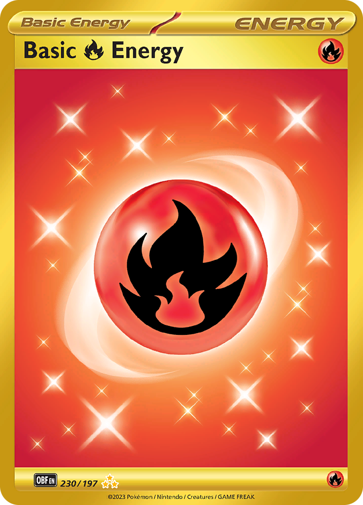 Basic Fire Energy (230/197) [Scarlet & Violet: Obsidian Flames] | Tables and Towers