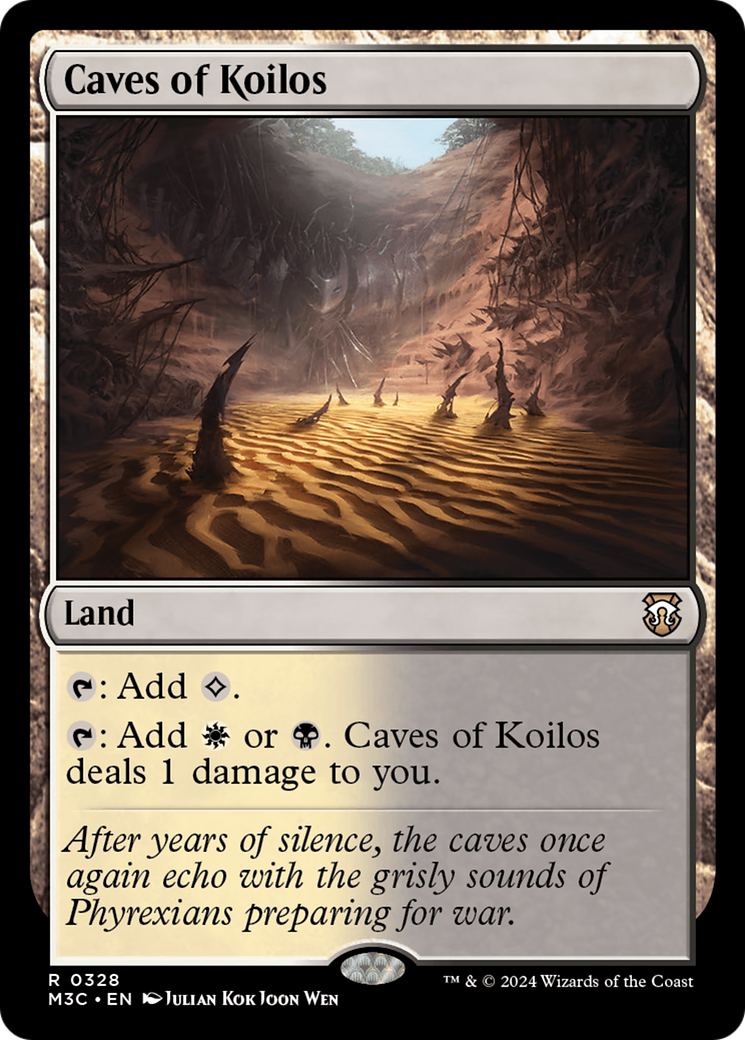 Caves of Koilos (Ripple Foil) [Modern Horizons 3 Commander] | Tables and Towers