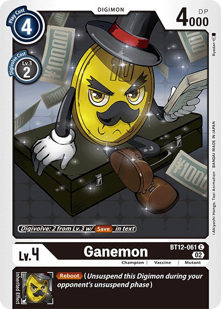 Ganemon [BT12-061] [Across Time] | Tables and Towers