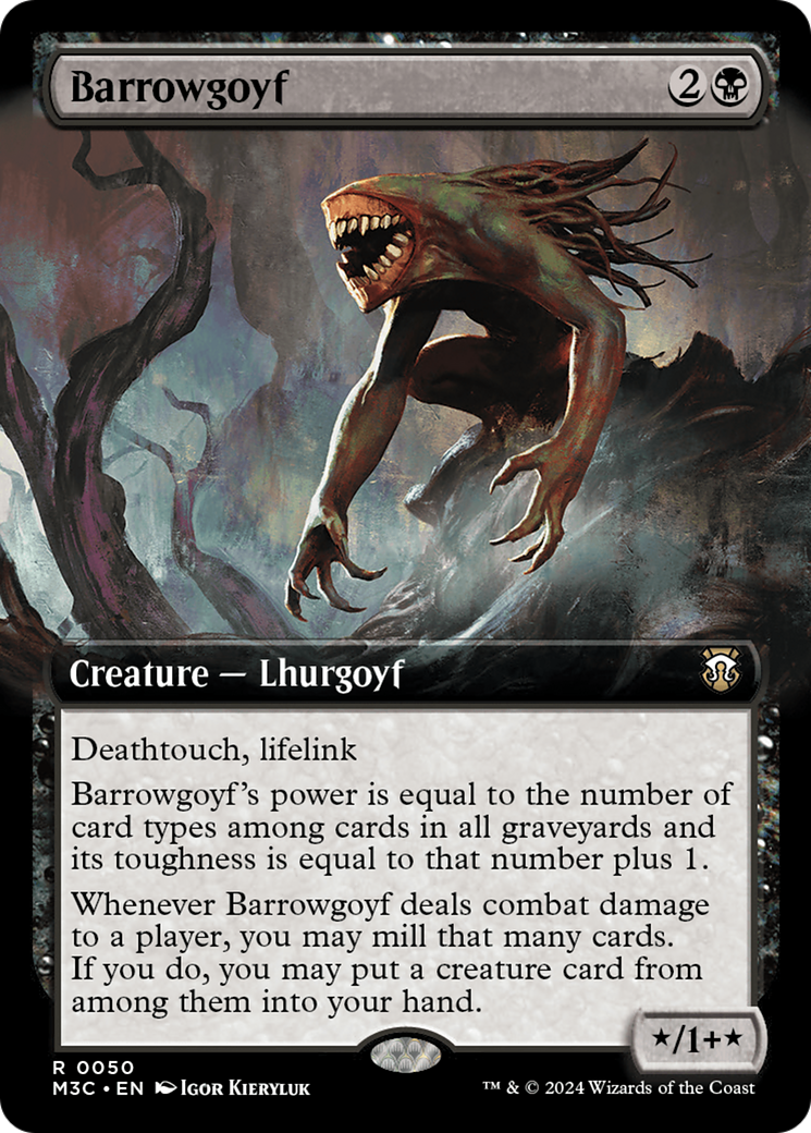 Barrowgoyf (Extended Art) [Modern Horizons 3 Commander] | Tables and Towers