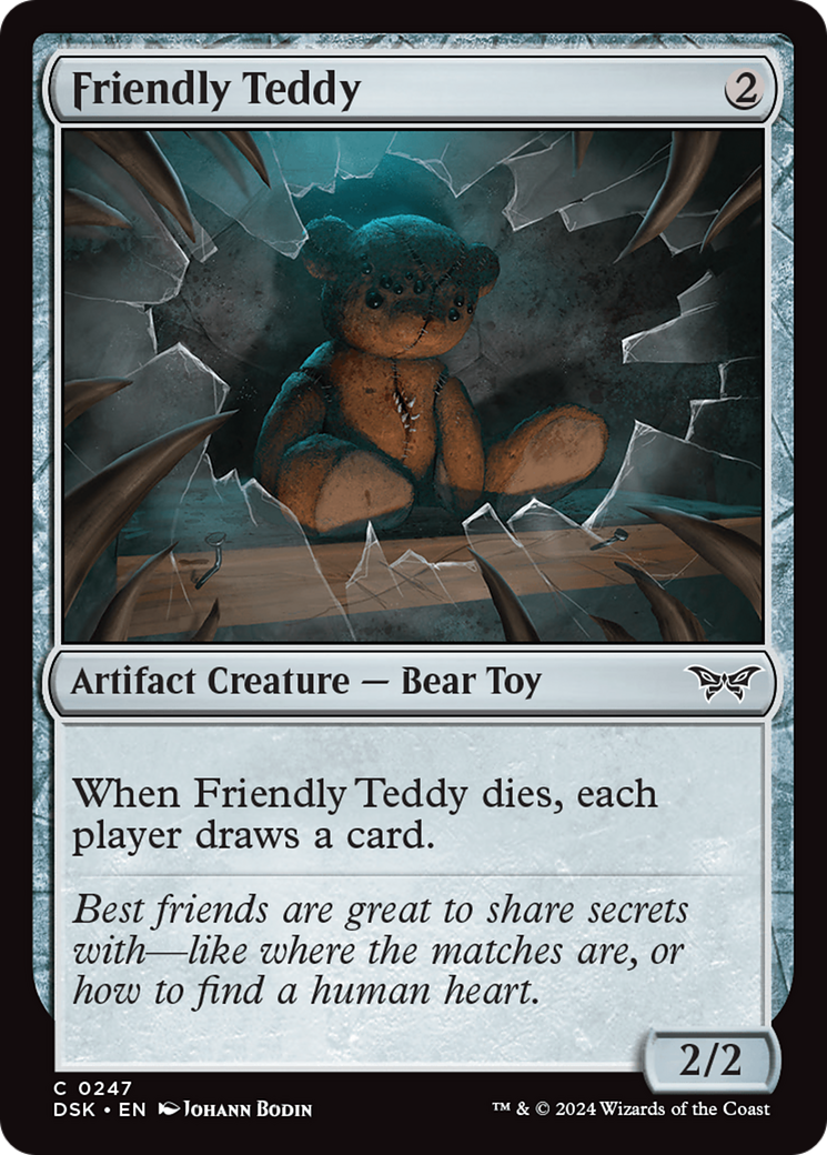 Friendly Teddy [Duskmourn: House of Horror] | Tables and Towers