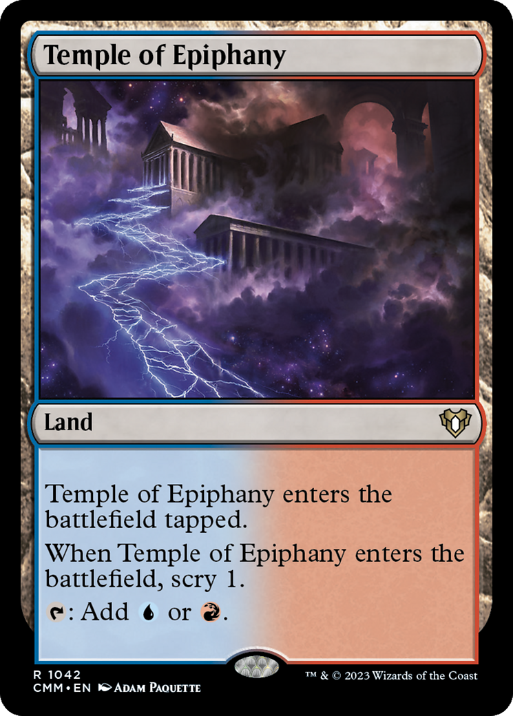 Temple of Epiphany [Commander Masters] | Tables and Towers