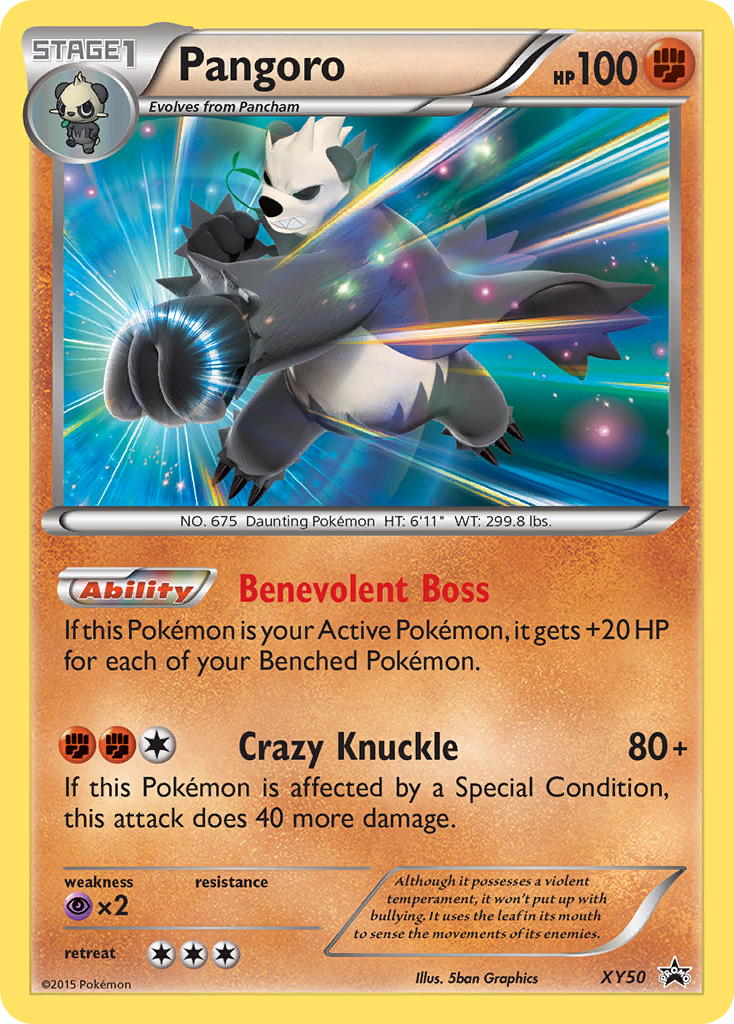 Pangoro (XY50) [XY: Black Star Promos] | Tables and Towers