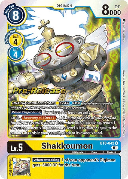 Shakkoumon [BT8-042] [New Awakening Pre-Release Cards] | Tables and Towers