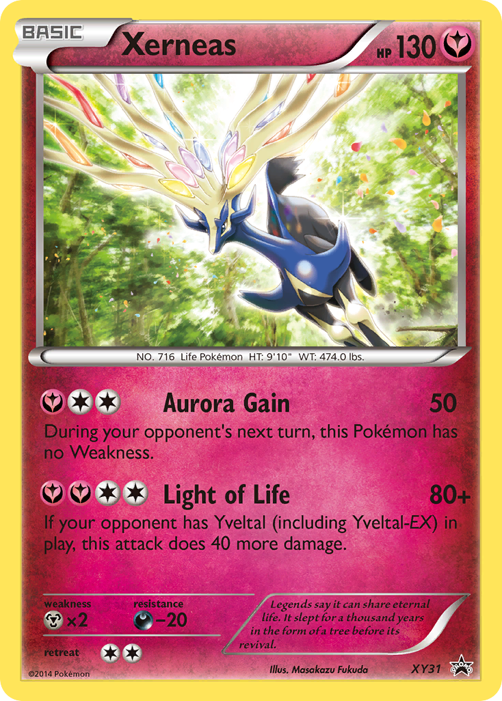 Xerneas (XY31) [XY: Black Star Promos] | Tables and Towers