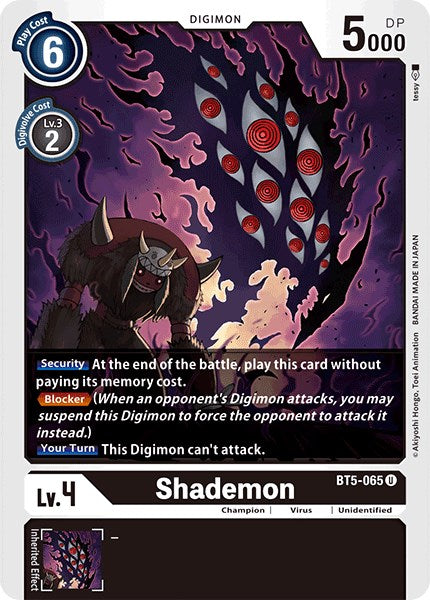 Shademon [BT5-065] [Battle of Omni] | Tables and Towers