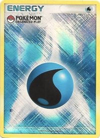 Water Energy (2009 Unnumbered POP Promo) [League & Championship Cards] | Tables and Towers