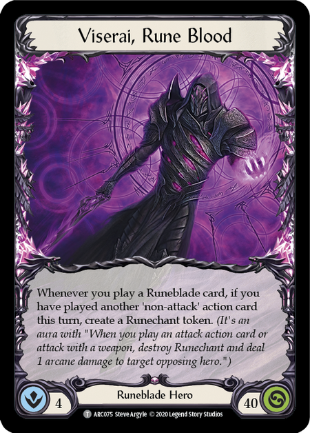 Kano, Dracai of Aether // Viserai, Rune Blood [U-ARC113 // U-ARC075] (Arcane Rising Unlimited) | Tables and Towers