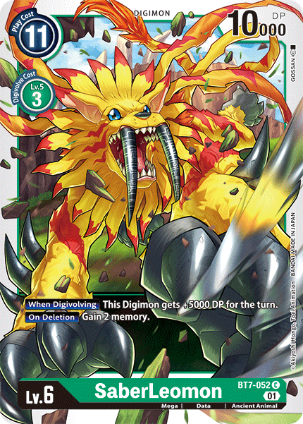 SaberLeomon [BT7-052] [Next Adventure] | Tables and Towers