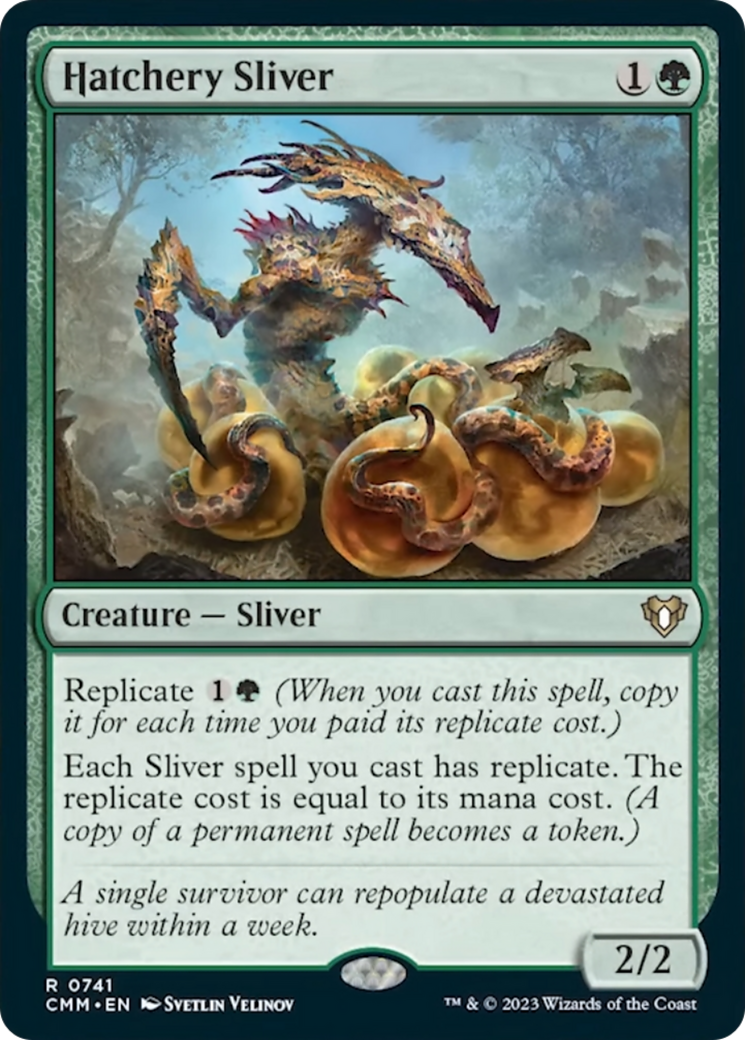 Hatchery Sliver [Commander Masters] | Tables and Towers