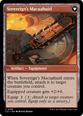 Idol of the Deep King // Sovereign's Macuahuitl [The Lost Caverns of Ixalan] | Tables and Towers