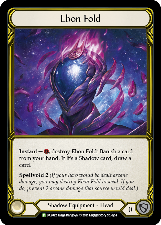 Ebon Fold (Golden) [FAB072] (Promo)  Cold Foil | Tables and Towers