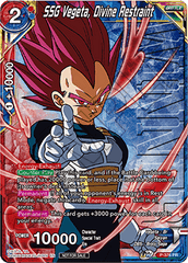 SSG Vegeta, Divine Restraint (Unison Warrior Series Boost Tournament Pack Vol. 7 - Winner) (P-376) [Tournament Promotion Cards] | Tables and Towers