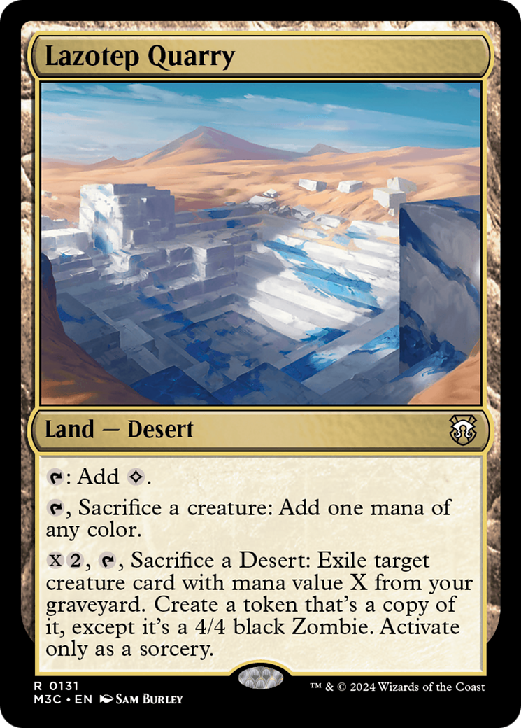 Lazotep Quarry (Extended Art) [Modern Horizons 3 Commander] | Tables and Towers