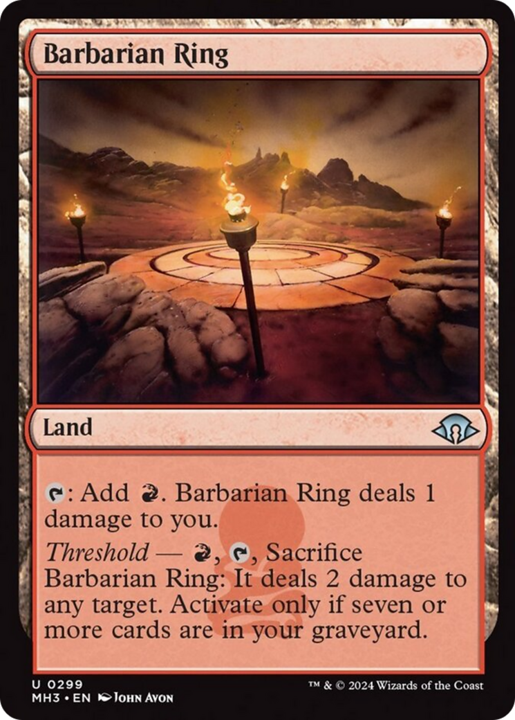 Barbarian Ring [Modern Horizons 3] | Tables and Towers