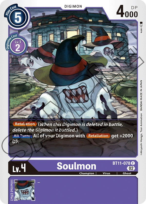 Soulmon [BT11-078] [Dimensional Phase] | Tables and Towers