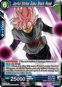 Joyful Strike Goku Black Rose (Foil Version) (P-015) [Promotion Cards] | Tables and Towers