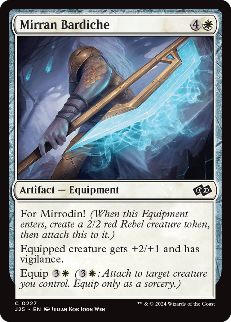 Mirran Bardiche [Foundations Jumpstart] | Tables and Towers