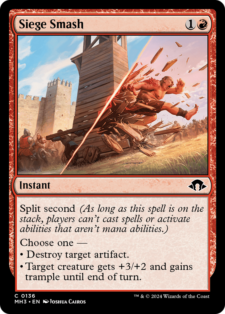 Siege Smash [Modern Horizons 3] | Tables and Towers