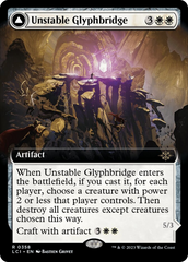 Unstable Glyphbridge // Sandswirl Wanderglyph (Extended Art) [The Lost Caverns of Ixalan] | Tables and Towers