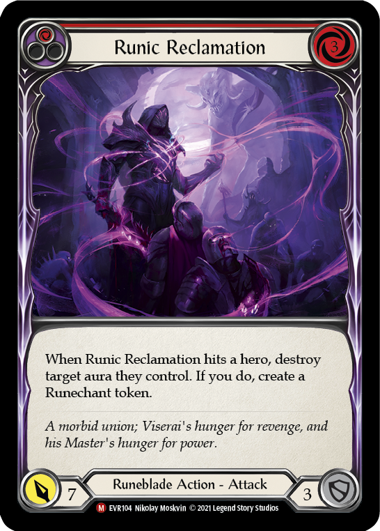 Runic Reclamation [EVR104] (Everfest)  1st Edition Rainbow Foil | Tables and Towers