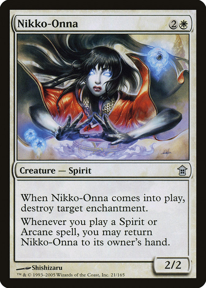 Nikko-Onna [Saviors of Kamigawa] | Tables and Towers