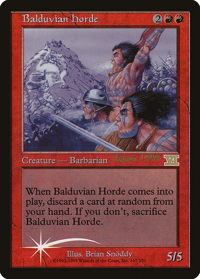 Balduvian Horde (Worlds) [World Championship Promos] | Tables and Towers