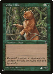 Golden Bear [The List Reprints] | Tables and Towers