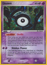 Unown (S) (S/28) [EX: Unseen Forces] | Tables and Towers