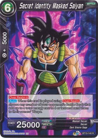 Secret Identity Masked Saiyan (BT10-140) [Rise of the Unison Warrior 2nd Edition] | Tables and Towers