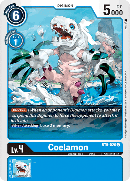 Coelamon [BT5-026] [Battle of Omni] | Tables and Towers