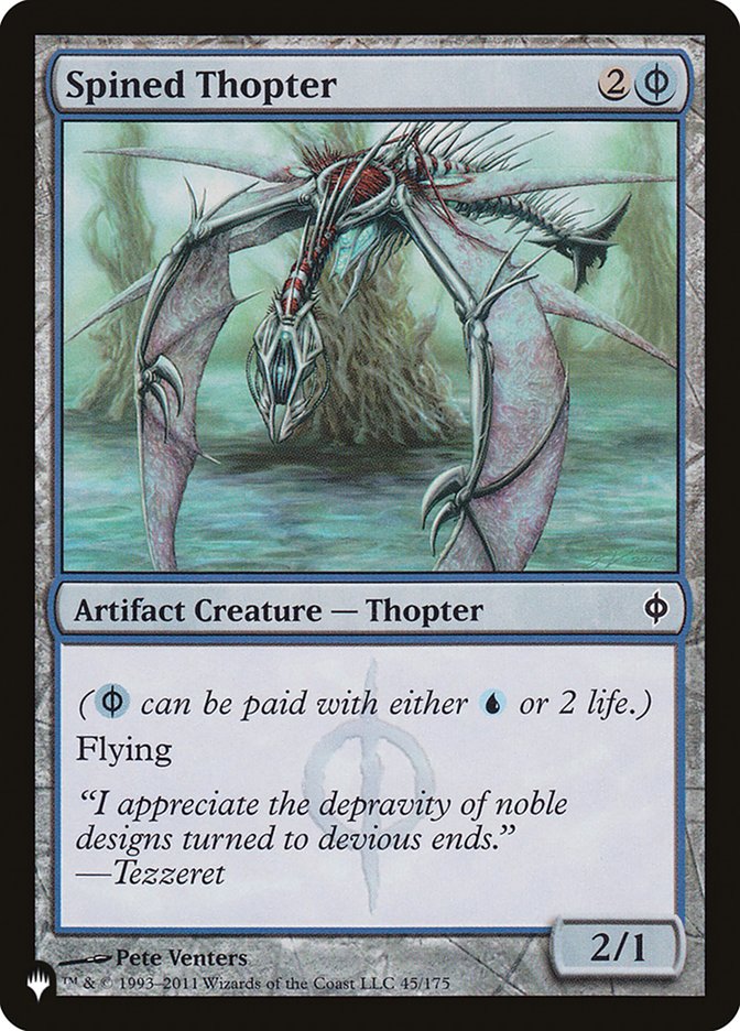 Spined Thopter [The List] | Tables and Towers