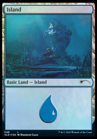 Island (Under the Sea) (548) [Secret Lair Drop Promos] | Tables and Towers