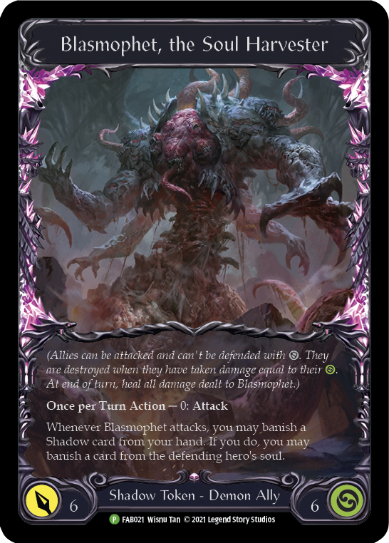 Blasmophet, the Soul Harvester [FAB021] (Promo)  Cold Foil | Tables and Towers