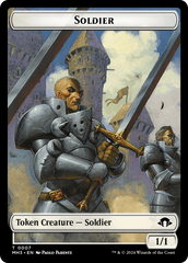 Phyrexian Germ // Soldier Double-Sided Token [Modern Horizons 3 Tokens] | Tables and Towers