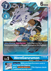 WereGarurumon [P-008] (Online Regional - Champion) [Promotional Cards] | Tables and Towers