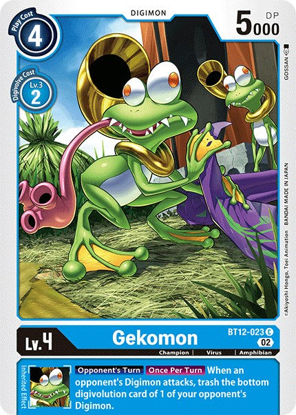 Gekomon [BT12-023] [Across Time] | Tables and Towers