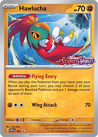 Hawlucha (007) [Scarlet & Violet: Black Star Promos] | Tables and Towers