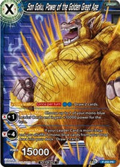 Son Goku, Power of the Golden Great Ape (Winner Stamped) (P-250) [Tournament Promotion Cards] | Tables and Towers