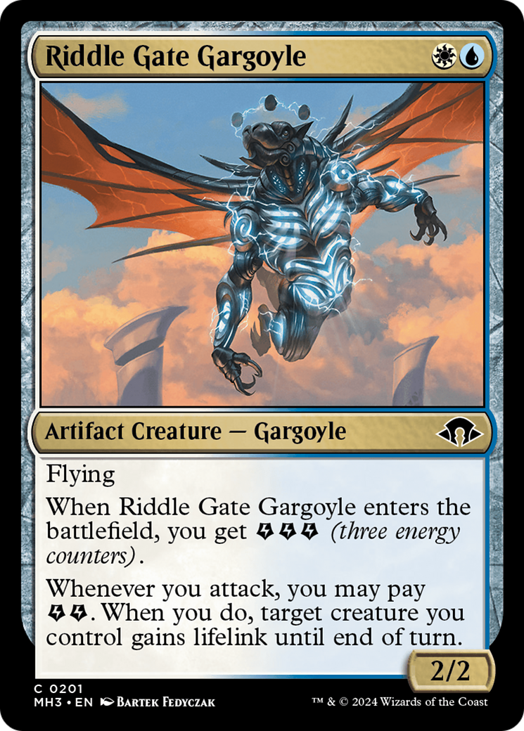 Riddle Gate Gargoyle [Modern Horizons 3] | Tables and Towers