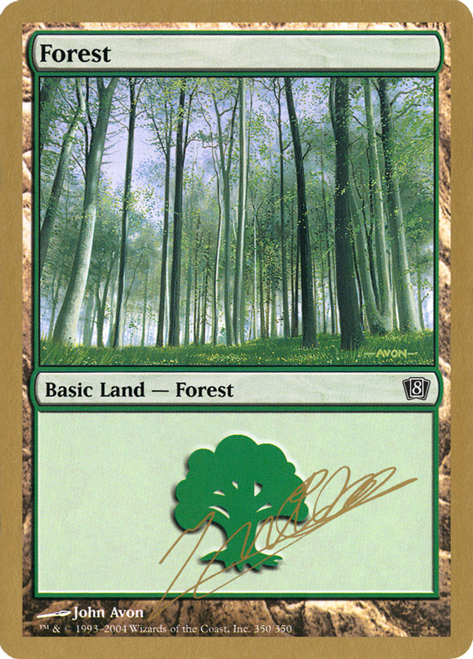 Forest (jn350) (Julien Nuijten) [World Championship Decks 2004] | Tables and Towers